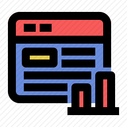 网站分析图标