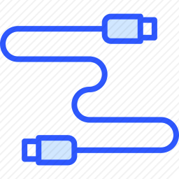 <em>USB</em>电缆图标