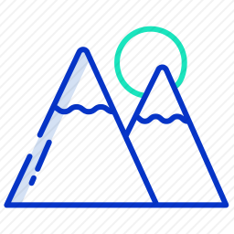 安第斯山脉图标