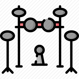 架子鼓图标