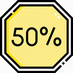 50%图标