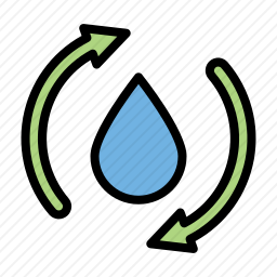 <em>水循环</em>图标