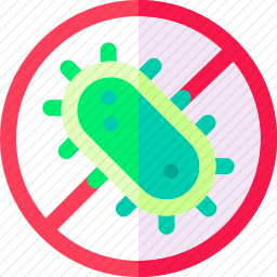抗菌织物图标