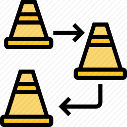 交通锥图标