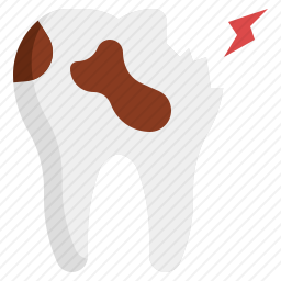 龋齿图标