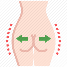 屁股图标