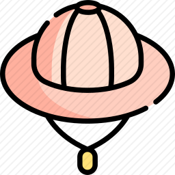 探险家帽子图标