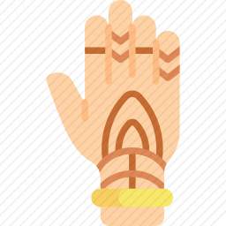 <em>Mehndi</em>图标