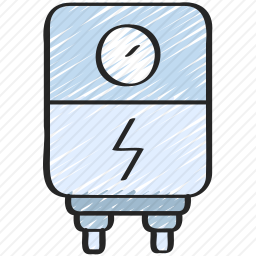 电加热器图标