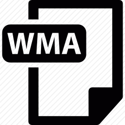 <em>WMA</em><em>格式</em>图标