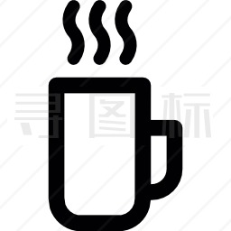 热咖啡杯图标