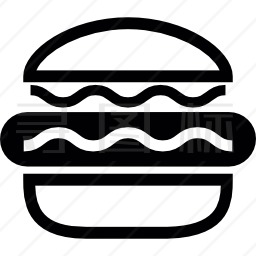 Bacoon的汉堡包图标