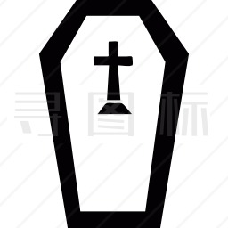 十字架恐怖墓图标