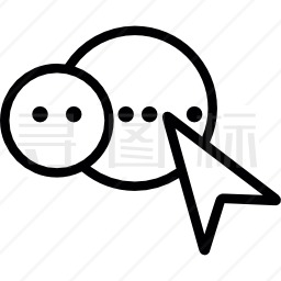 语音气泡与指针图标