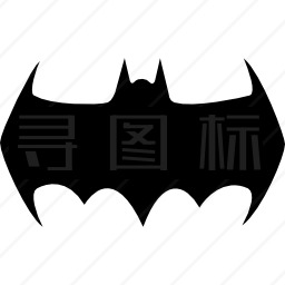 蝙蝠侠剪影图标