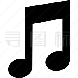 矩形音符图标