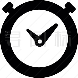 定时器圆形时钟图标