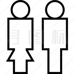 女人和男人图标