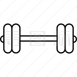 哑铃图标