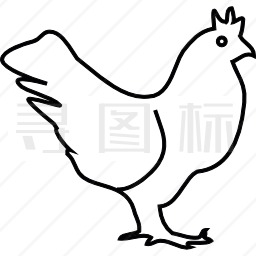 鸡图标