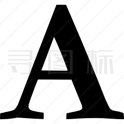 字母A图标