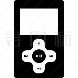 iPod音乐播放器图标