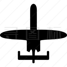 小型飞机图标