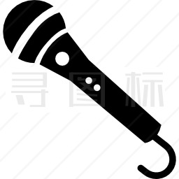 绳式传声器图标