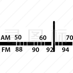调幅调频调谐器图标