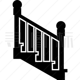 楼梯侧视图图标