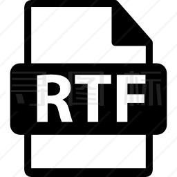 RTF文件符号图标