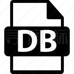 DB文件格式符号图标