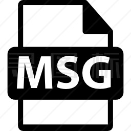 MSG文件格式符号图标