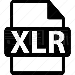 XLR文件格式图标