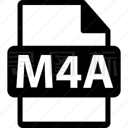 M4A文件格式图标