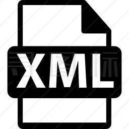 XML文件格式符号图标