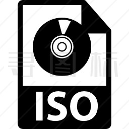 ISO文件格式图标