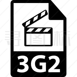 3G2文件格式符号图标