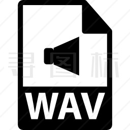 WAV文件格式图标