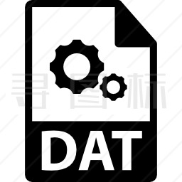 DAT文件格式图标