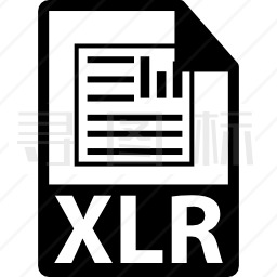 XLR文件格式图标