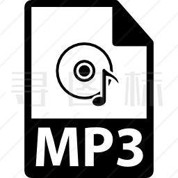MP3文件格式图标