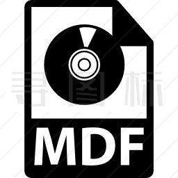 MDF文件格式图标