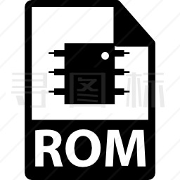ROM文件格式图标
