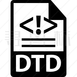 DTD文件格式扩展图标