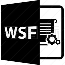 WSF打开文件格式图标