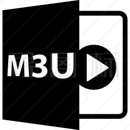 M3U打开文件格式图标