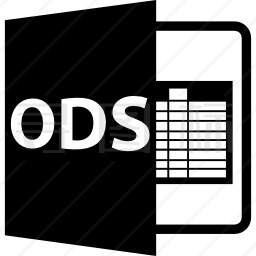 ODS文件格式符号图标