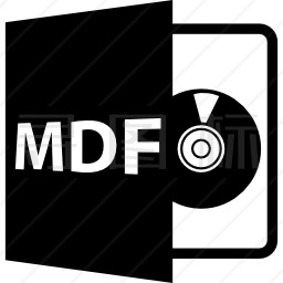 MDF文件格式符号图标