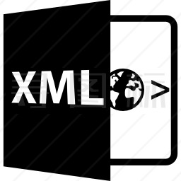 XML文件格式符号图标